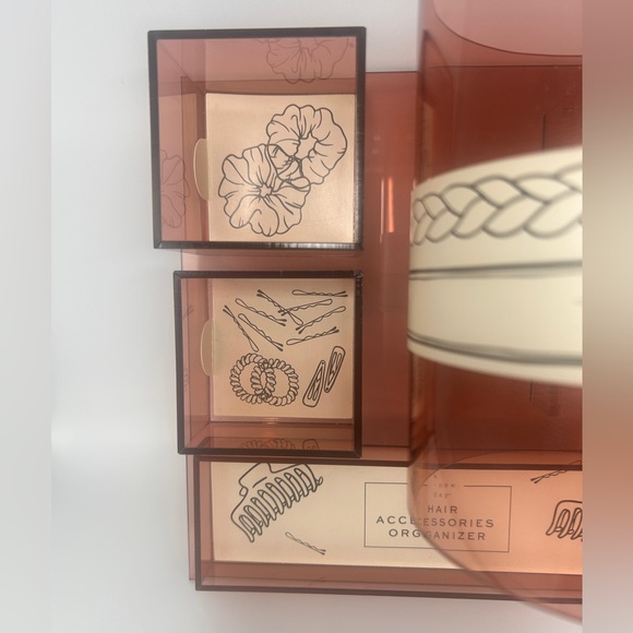 BRAND NEW HAIR ACCESSORIES ORGANIZER FROM A NEW DAY. WOMENS MAKEUP HAIR - Picture 2 of 11